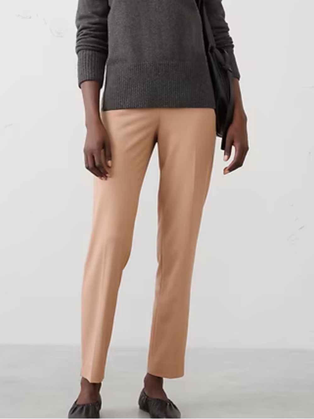 Banana Republic Women's Hayden Tapered-Leg Pants - mauve